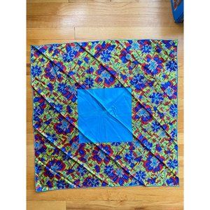 NWOT Glentey vintage silk hand rolled scarf